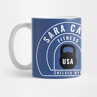 Sara Carr Fitness - USA Kettlebell Mug